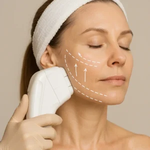 Woman having HI-FU to reduce wrinkles call LA LIPO Greater London (Kingston upon Thames) Now!