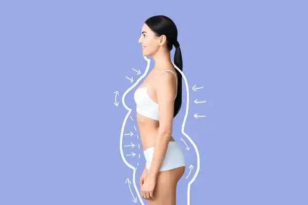 image of woman experiencing fat reduction treatment Greater London (Kingston upon Thames)