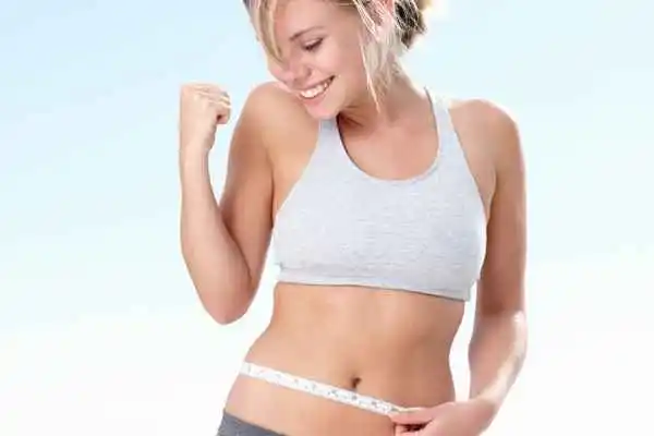 woman happy after fat reduction treatment Greater London (Kingston upon Thames)