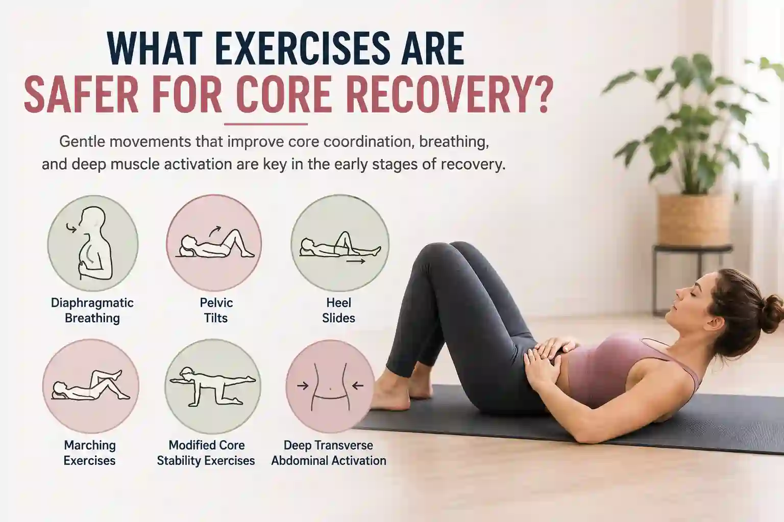What Exercises Are Safer for Core Recovery Greater London (Kingston upon Thames)