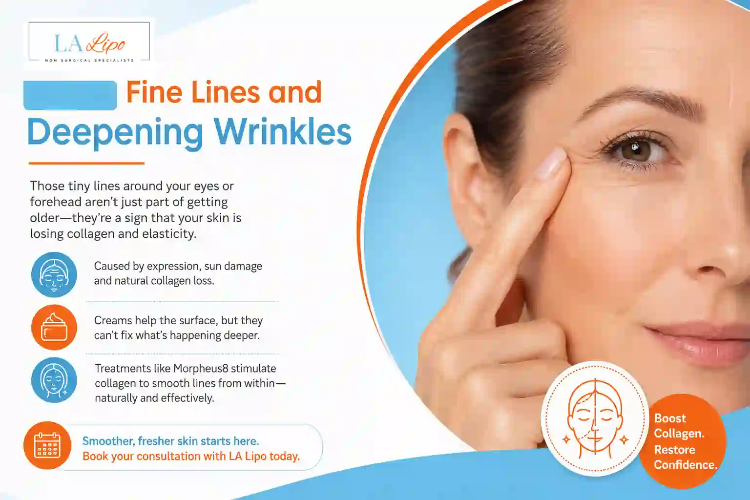 Sign #2: Fine Lines and Deepening Wrinkles Greater London (Kingston upon Thames)